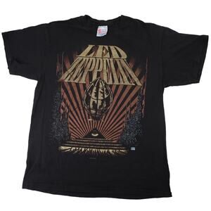 Vintage Led Zeppelin "The Sky is Filled with Good and Bad" Graphic T Shirt